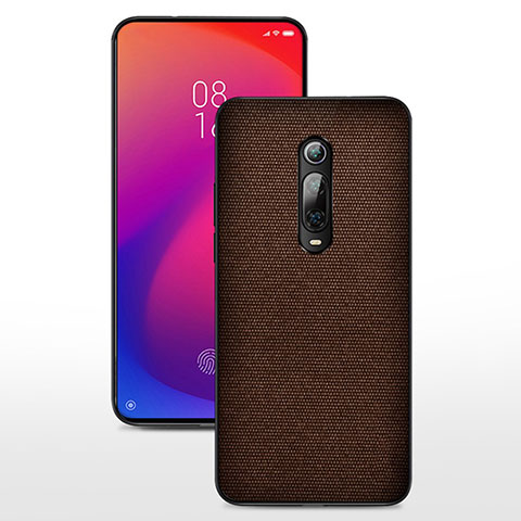 Xiaomi Mi 9T Pro用極薄ソフトケース シリコンケース 耐衝撃 全面保護 C04 Xiaomi ブラウン