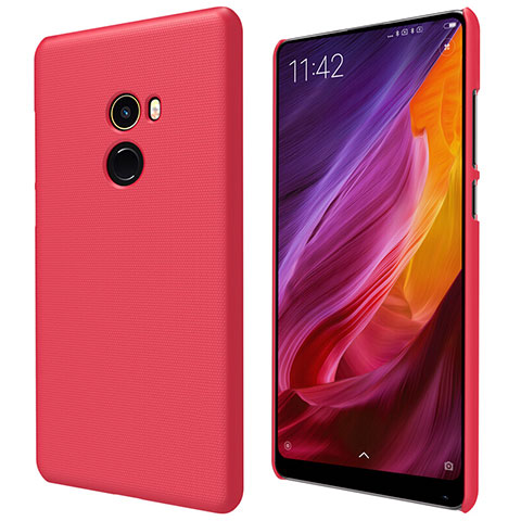 Xiaomi Mi Mix 2用ハードケース プラスチック メッシュ デザイン Xiaomi レッド