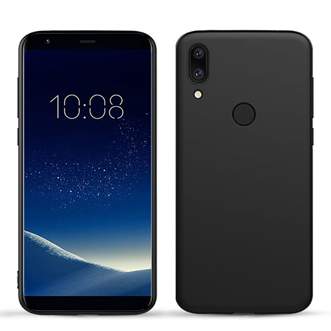 Xiaomi Mi Mix 3用極薄ソフトケース シリコンケース 耐衝撃 全面保護 S02 Xiaomi ブラック