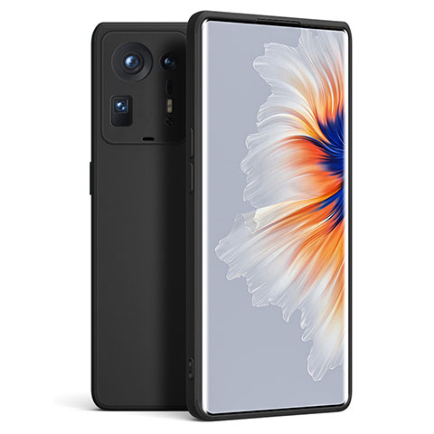 Xiaomi Mi Mix 4 5G用360度 フルカバー極薄ソフトケース シリコンケース 耐衝撃 全面保護 バンパー YK5 Xiaomi ブラック