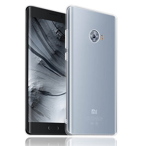 Xiaomi Mi Note 2 Special Edition用極薄ソフトケース シリコンケース 耐衝撃 全面保護 クリア透明 T03 Xiaomi クリア