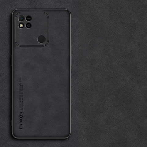 Xiaomi POCO C3用ケース 高級感 手触り良いレザー柄 S01 Xiaomi ブラック