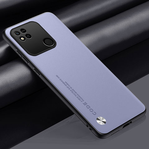 Xiaomi POCO C3用ケース 高級感 手触り良いレザー柄 S02 Xiaomi ラベンダー