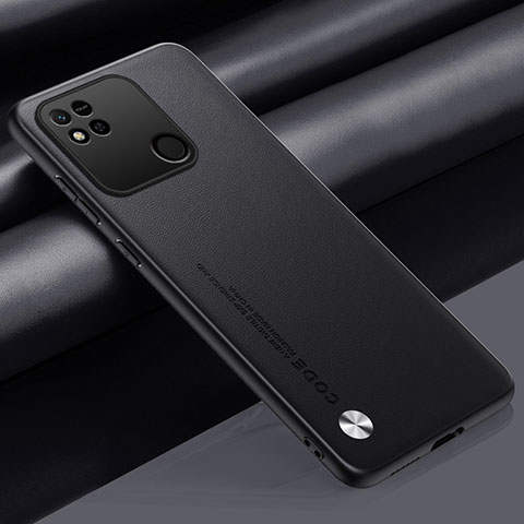 Xiaomi POCO C3用ケース 高級感 手触り良いレザー柄 S02 Xiaomi ブラック