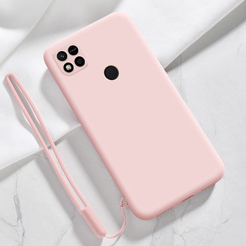 Xiaomi POCO C31用360度 フルカバー極薄ソフトケース シリコンケース 耐衝撃 全面保護 バンパー YK3 Xiaomi ローズゴールド