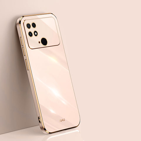 Xiaomi Poco C40用極薄ソフトケース シリコンケース 耐衝撃 全面保護 XL1 Xiaomi ゴールド