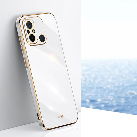 Xiaomi Poco C55用極薄ソフトケース シリコンケース 耐衝撃 全面保護 XL1 Xiaomi ホワイト