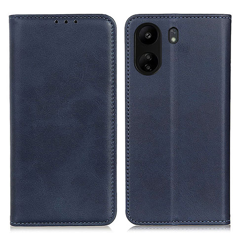 Xiaomi Poco C65用手帳型 レザーケース スタンド カバー A02D Xiaomi ネイビー