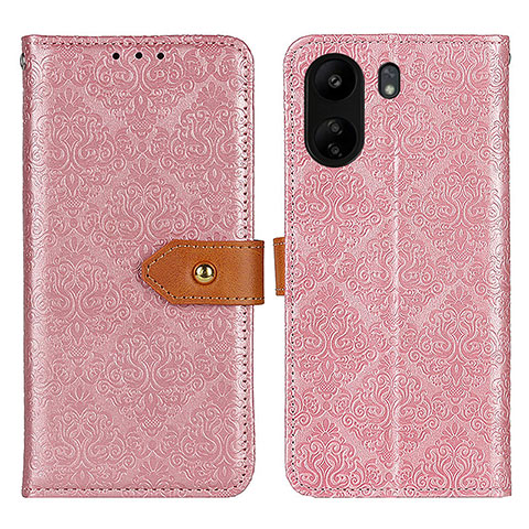 Xiaomi Poco C65用手帳型 レザーケース スタンド カバー K05Z Xiaomi ピンク