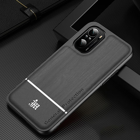 Xiaomi Poco F3 5G用極薄ソフトケース シリコンケース 耐衝撃 全面保護 JM1 Xiaomi ブラック