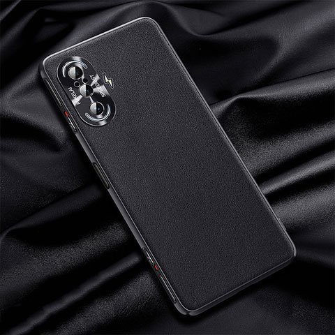 Xiaomi Poco F3 GT 5G用ケース 高級感 手触り良いレザー柄 QK1 Xiaomi ブラック