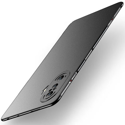 Xiaomi Poco F3 GT 5G用ハードケース プラスチック 質感もマット カバー YK1 Xiaomi ブラック