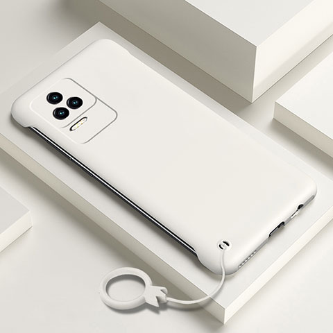 Xiaomi Poco F4 5G用ハードケース プラスチック 質感もマット カバー YK8 Xiaomi ホワイト