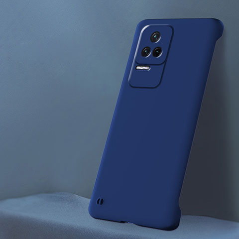 Xiaomi Poco F4 5G用ハードケース プラスチック 質感もマット カバー YK5 Xiaomi ネイビー