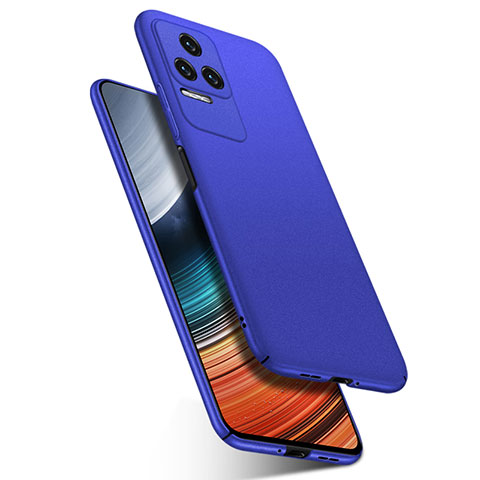 Xiaomi Poco F4 5G用ハードケース プラスチック 質感もマット カバー YK2 Xiaomi ネイビー