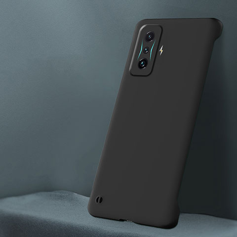 Xiaomi Poco F4 GT 5G用ハードケース プラスチック 質感もマット カバー YK5 Xiaomi ブラック