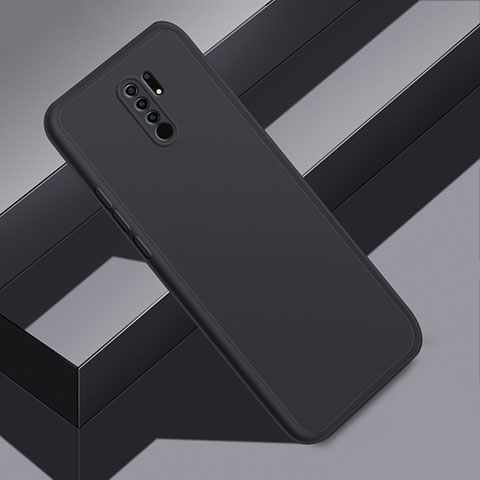 Xiaomi Poco M2用極薄ソフトケース シリコンケース 耐衝撃 全面保護 Xiaomi ブラック