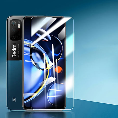 Xiaomi Poco M3 Pro 5G用強化ガラス 液晶保護フィルム T01 Xiaomi クリア