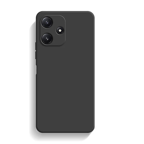 Xiaomi Poco M6 Pro 5G用360度 フルカバー極薄ソフトケース シリコンケース 耐衝撃 全面保護 バンパー YK4 Xiaomi ブラック