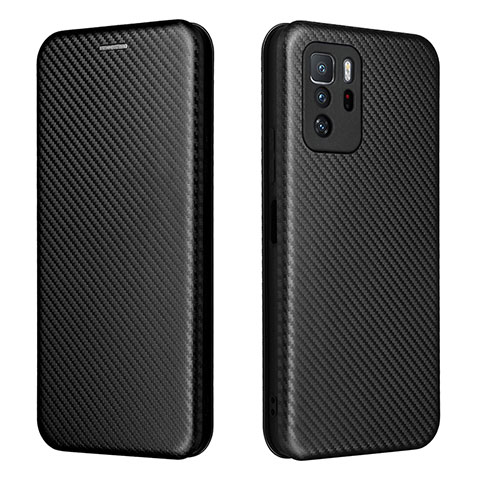 Xiaomi Poco X3 GT 5G用手帳型 レザーケース スタンド カバー L06Z Xiaomi ブラック