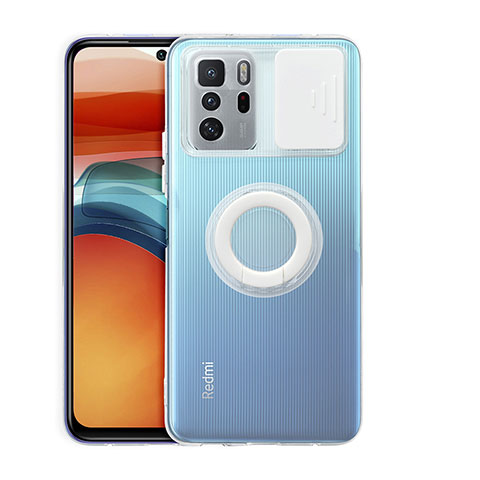 Xiaomi Poco X3 GT 5G用360度 フルカバー極薄ソフトケース シリコンケース 耐衝撃 全面保護 バンパー MJ1 Xiaomi ホワイト