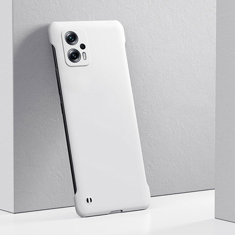 Xiaomi Poco X4 GT 5G用ハードケース プラスチック 質感もマット カバー YK5 Xiaomi ホワイト