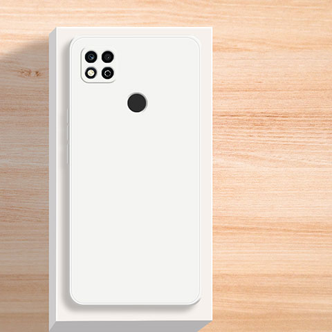 Xiaomi Redmi 10A 4G用360度 フルカバー極薄ソフトケース シリコンケース 耐衝撃 全面保護 バンパー YK2 Xiaomi ホワイト