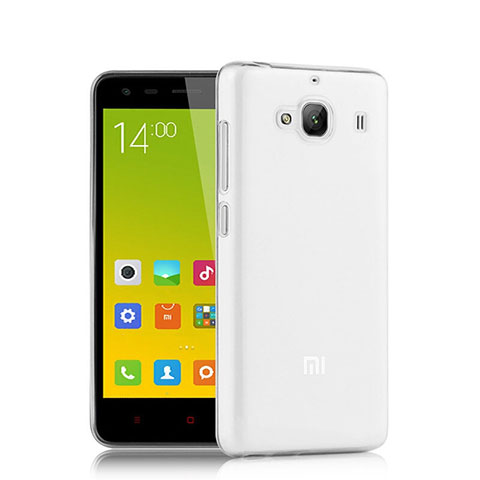 Xiaomi Redmi 2用極薄ソフトケース シリコンケース 耐衝撃 全面保護 クリア透明 T02 Xiaomi クリア