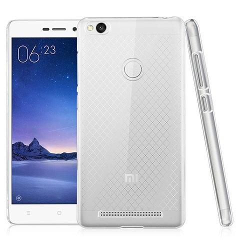 Xiaomi Redmi 3 High Edition用極薄ソフトケース シリコンケース 耐衝撃 全面保護 クリア透明 T02 Xiaomi クリア