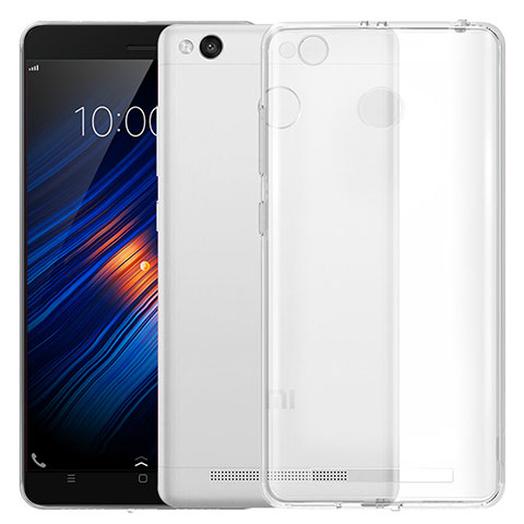 Xiaomi Redmi 3S Prime用極薄ソフトケース シリコンケース 耐衝撃 全面保護 クリア透明 T05 Xiaomi クリア