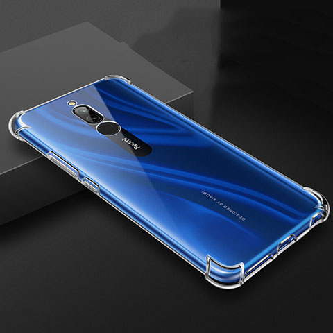 Xiaomi Redmi 8用極薄ソフトケース シリコンケース 耐衝撃 全面保護 クリア透明 T06 Xiaomi クリア