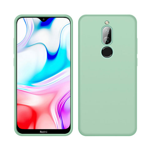 Xiaomi Redmi 8用360度 フルカバー極薄ソフトケース シリコンケース 耐衝撃 全面保護 バンパー S05 Xiaomi グリーン