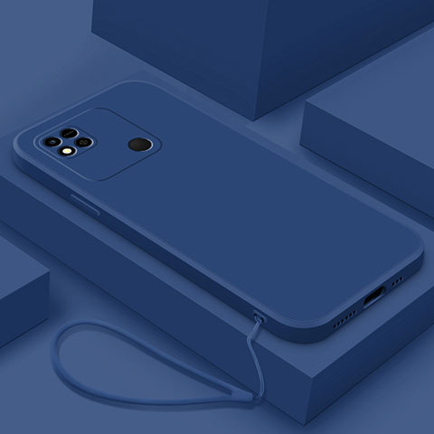 Xiaomi Redmi 9 Activ用360度 フルカバー極薄ソフトケース シリコンケース 耐衝撃 全面保護 バンパー YK4 Xiaomi ネイビー