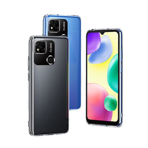 Xiaomi Redmi 9 Activ用極薄ソフトケース シリコンケース 耐衝撃 全面保護 クリア透明 T02 Xiaomi クリア