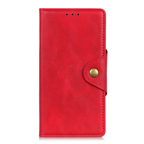 Xiaomi Redmi 9用手帳型 レザーケース スタンド カバー L05 Xiaomi レッド