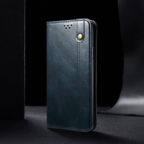 Xiaomi Redmi 9 Power用手帳型 レザーケース スタンド カバー B02S Xiaomi ネイビー