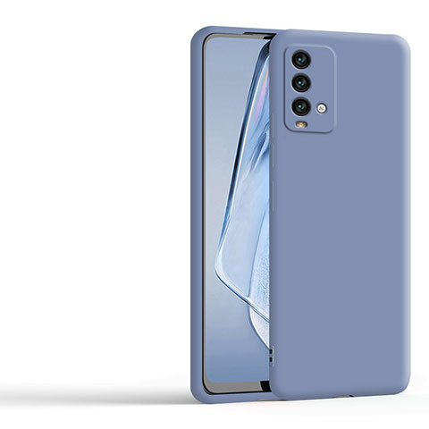 Xiaomi Redmi 9 Power用360度 フルカバー極薄ソフトケース シリコンケース 耐衝撃 全面保護 バンパー YK4 Xiaomi ラベンダーグレー