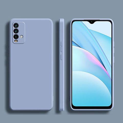 Xiaomi Redmi 9 Power用360度 フルカバー極薄ソフトケース シリコンケース 耐衝撃 全面保護 バンパー YK1 Xiaomi ラベンダーグレー