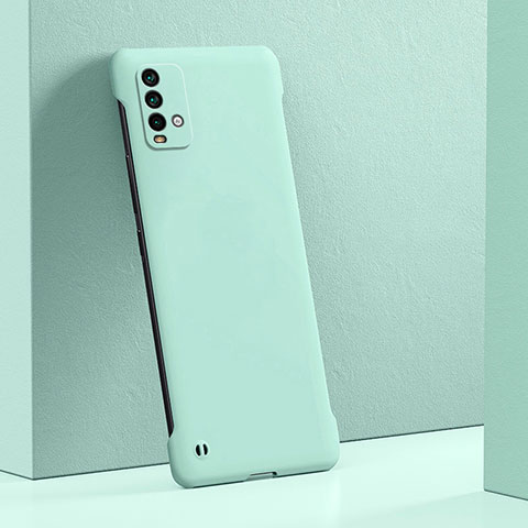 Xiaomi Redmi 9 Power用ハードケース プラスチック 質感もマット カバー YK5 Xiaomi シアン