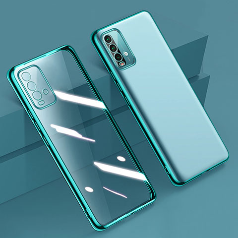 Xiaomi Redmi 9 Power用極薄ソフトケース シリコンケース 耐衝撃 全面保護 クリア透明 H01 Xiaomi グリーン