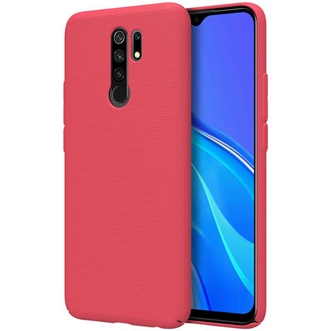 Xiaomi Redmi 9 Prime India用ハードケース プラスチック 質感もマット カバー M01 Xiaomi レッド