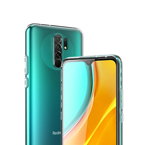 Xiaomi Redmi 9 Prime India用極薄ソフトケース シリコンケース 耐衝撃 全面保護 クリア透明 T03 Xiaomi クリア