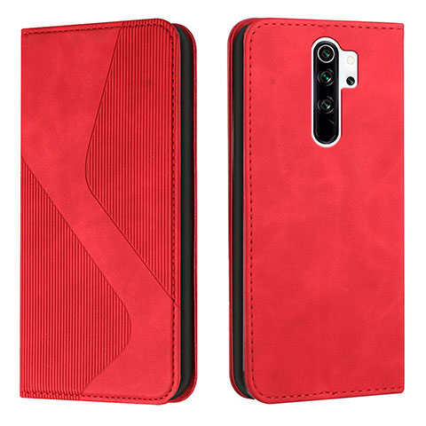 Xiaomi Redmi 9 Prime India用手帳型 レザーケース スタンド カバー H03X Xiaomi レッド