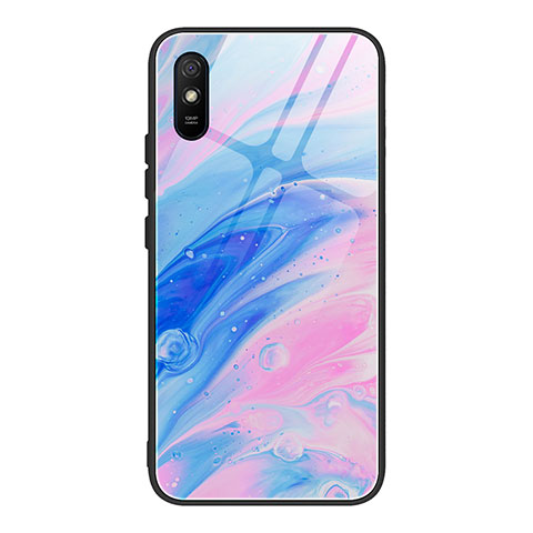 Xiaomi Redmi 9A用ハイブリットバンパーケース プラスチック パターン 鏡面 カバー JM1 Xiaomi カラフル