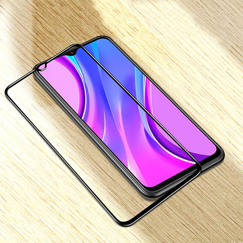 Xiaomi Redmi 9A用強化ガラス フル液晶保護フィルム Xiaomi ブラック