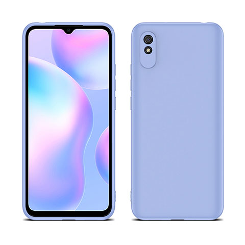 Xiaomi Redmi 9AT用360度 フルカバー極薄ソフトケース シリコンケース 耐衝撃 全面保護 バンパー C01 Xiaomi ラベンダー