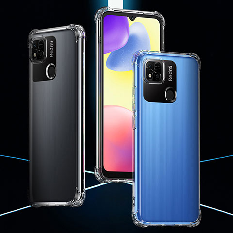 Xiaomi Redmi 9C用極薄ソフトケース シリコンケース 耐衝撃 全面保護 クリア透明 B01 Xiaomi クリア