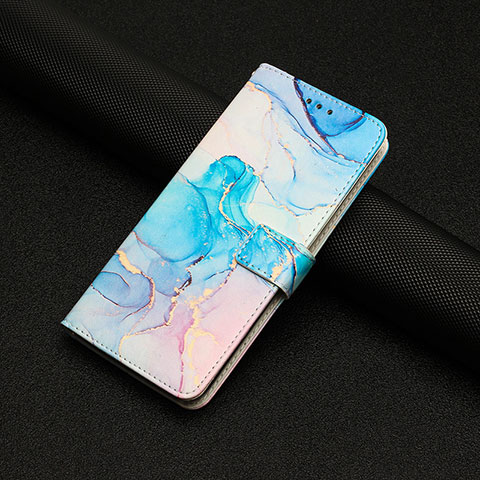 Xiaomi Redmi 9C NFC用手帳型 レザーケース スタンド パターン カバー Y01X Xiaomi ブルー