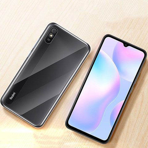 Xiaomi Redmi 9i用極薄ソフトケース シリコンケース 耐衝撃 全面保護 クリア透明 T03 Xiaomi クリア