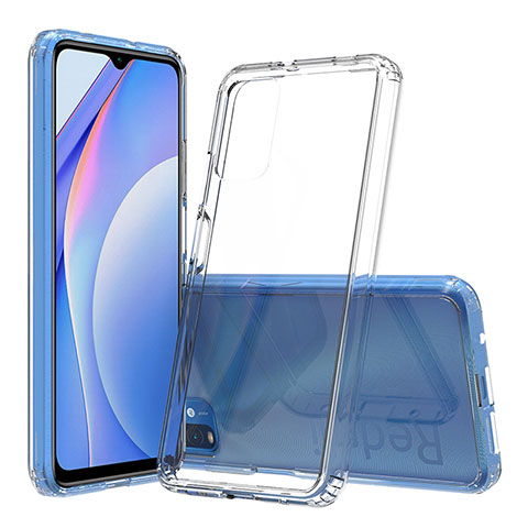 Xiaomi Redmi 9T 4G用360度 フルカバー ハイブリットバンパーケース クリア透明 プラスチック カバー ZJ5 Xiaomi クリア